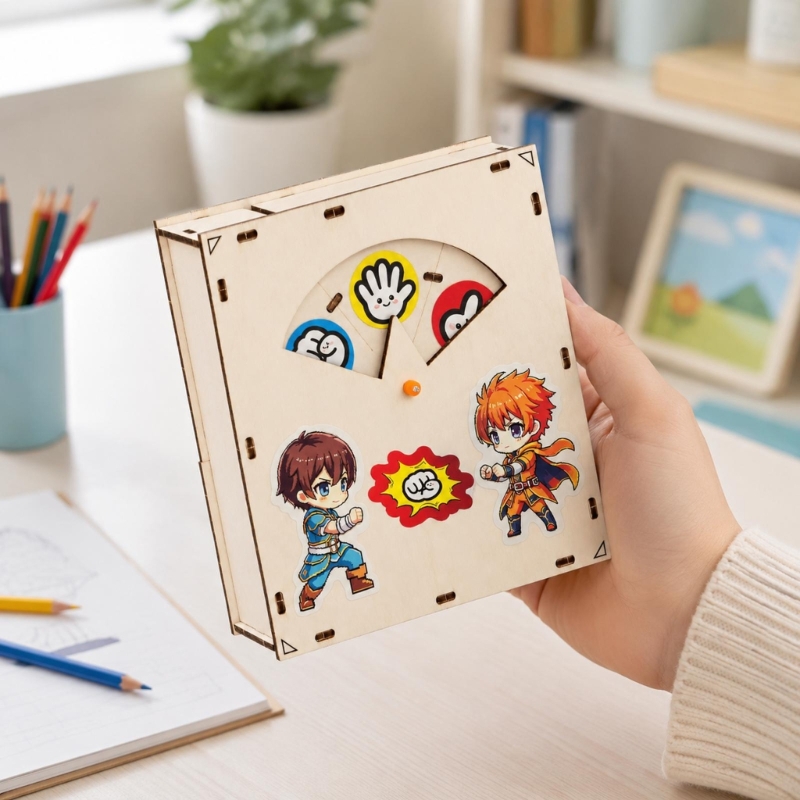 Science Project Kit - DIY papier kamienny nożyczki zestawy naukowe