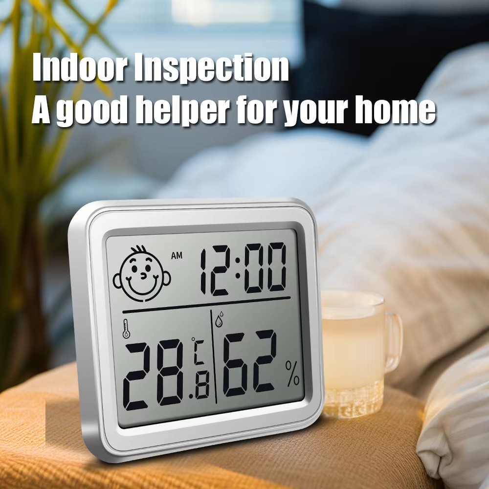 Weather Station Indoor - Cyfrowy termometr Bluetooth z higrometrem, wyświetlacz