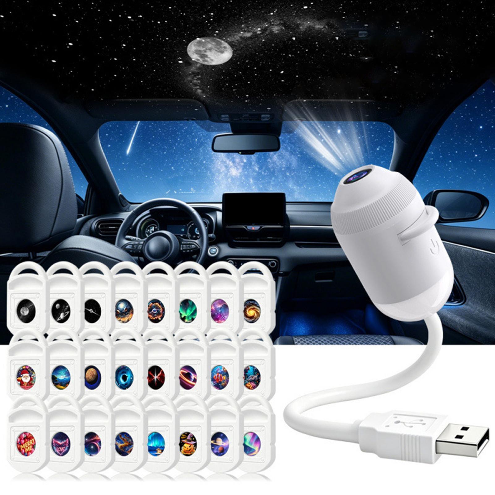 Planetarium Projector Home - Projektor Gwiazd Rocket Galaxy, 24 Wzory,