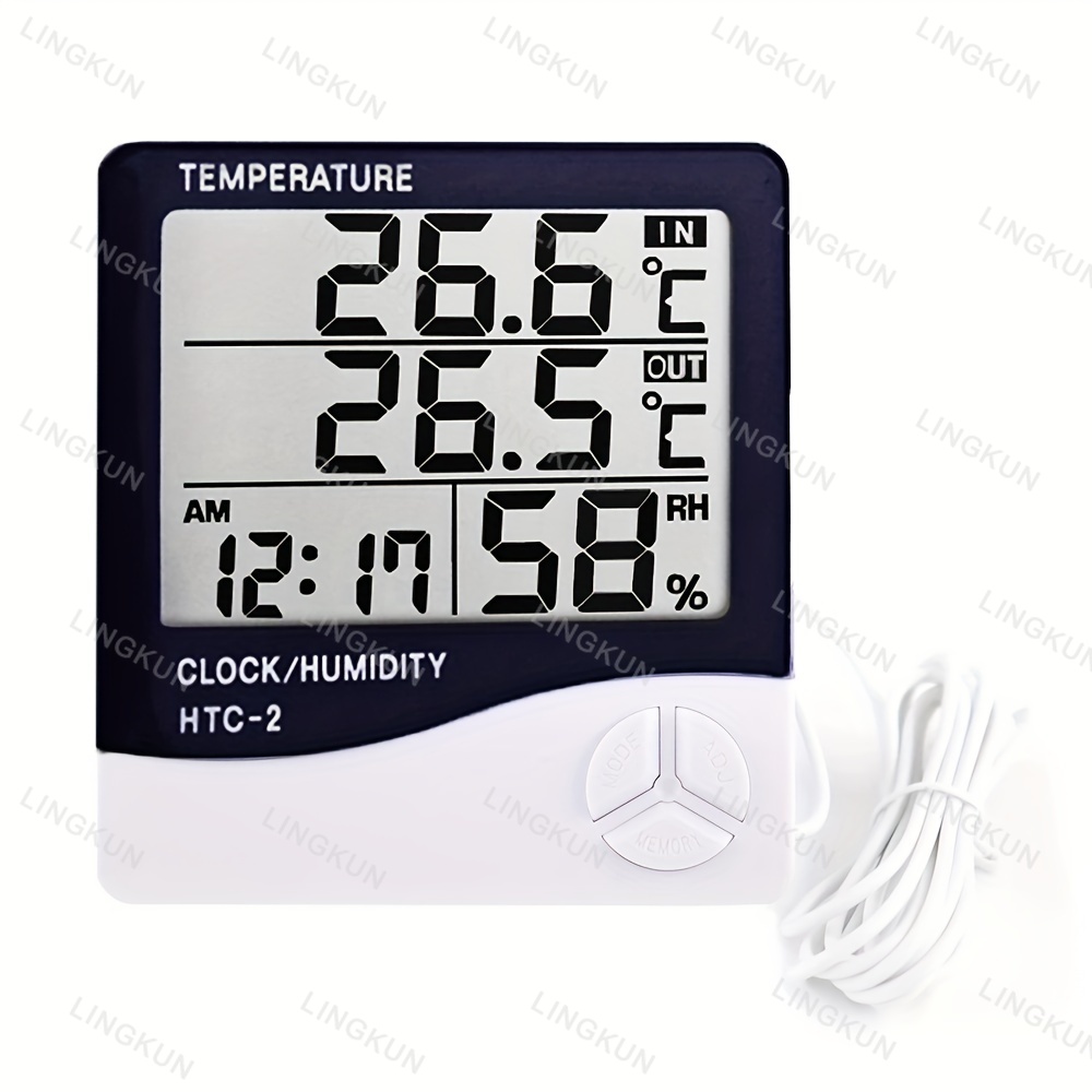 LCD Cyfrowy termometr Higromet – Weather Station Indoor recenzja i cena