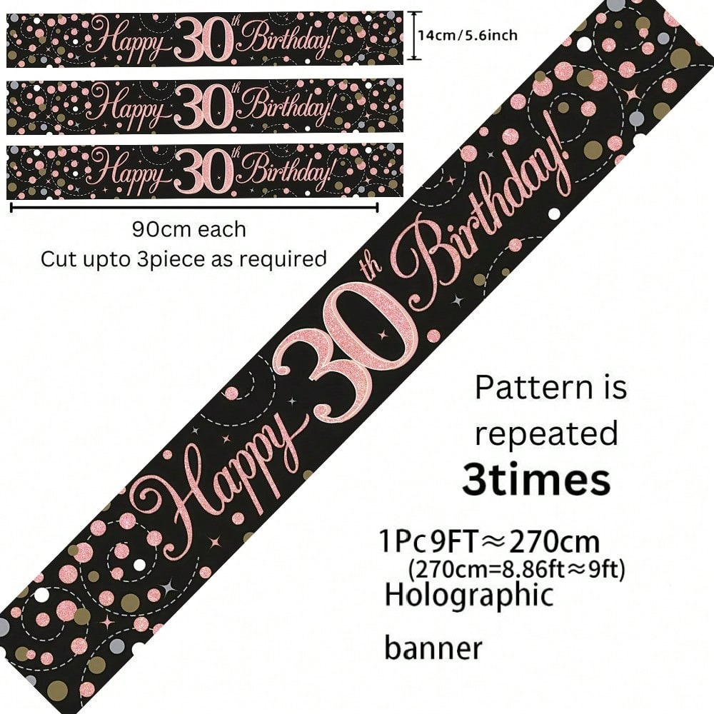 1 szt. Holograficzny baner 