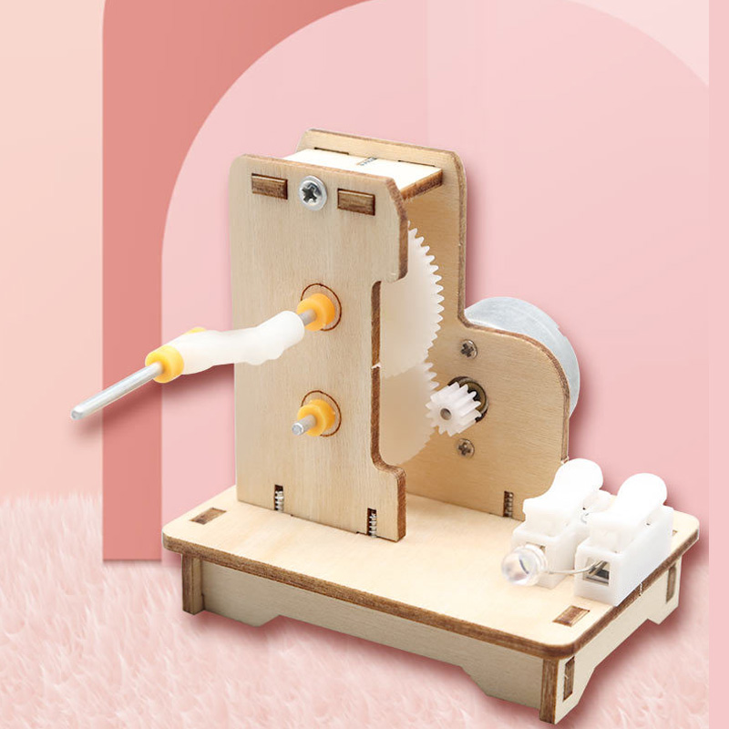 DIY Mini generator ręczny DIY  – Science Project Kit recenzja i cena
