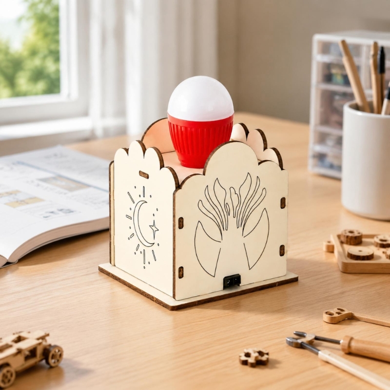 DIY zestawy lamp z czujnikiem  – Science Project Kit recenzja i cena