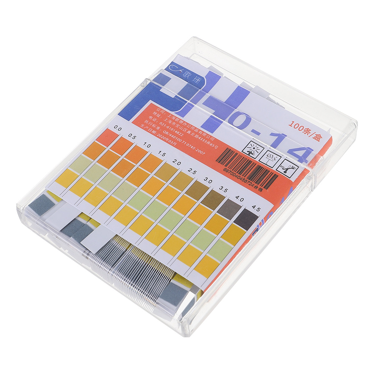 100 szt. Papierków do testowan – Ph Strip Test recenzja i cena