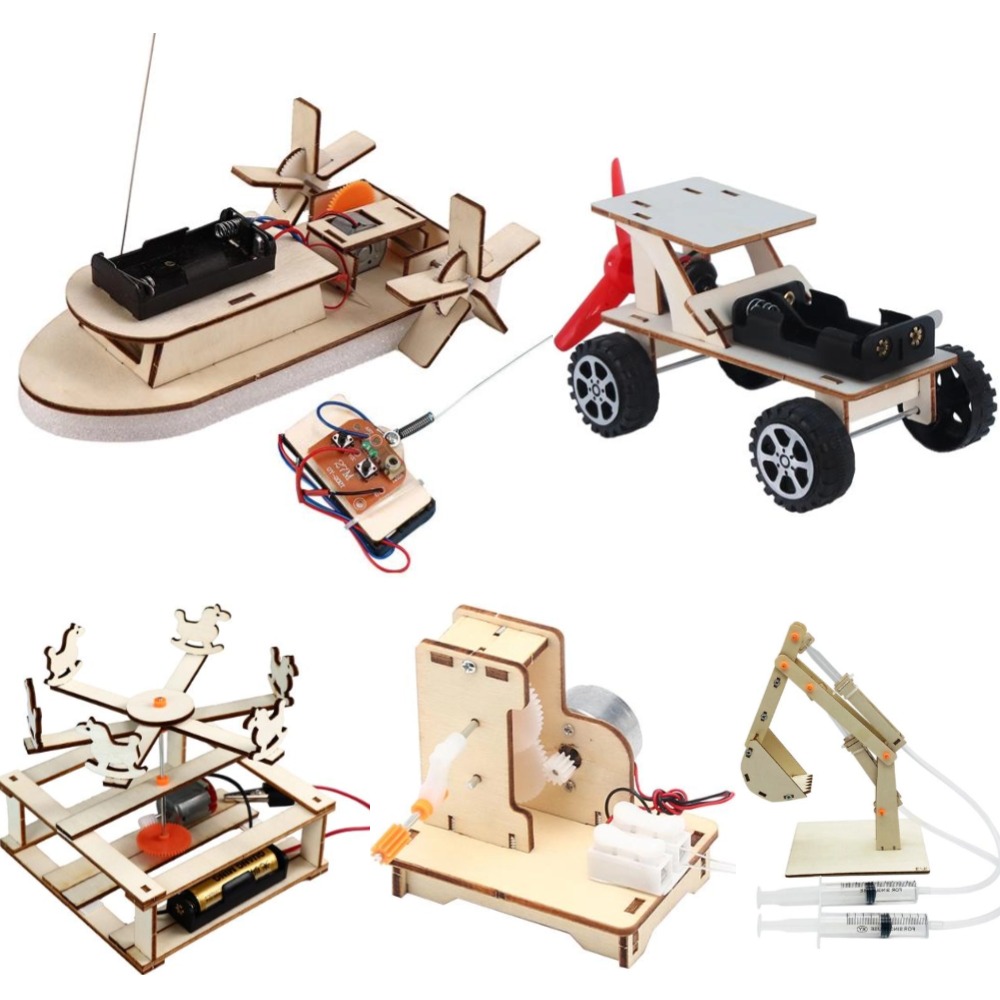DIY Model łodzi Zabawki naukow – Science Project Kit recenzja i cena