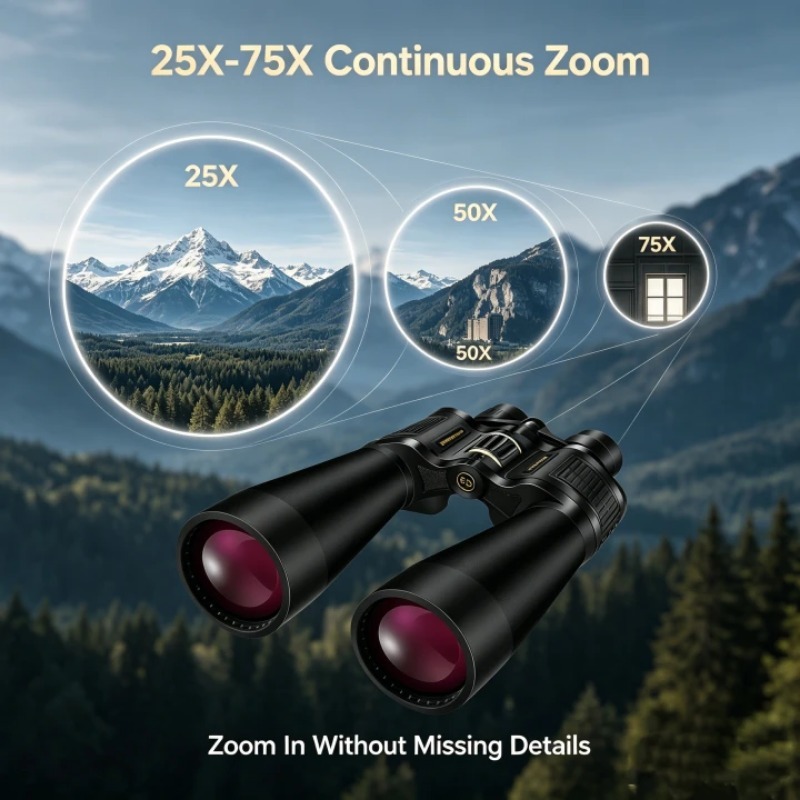 Lornetka BORWOLF 25-75X70 z du – National Geographic Telescope 70Mm recenzja i cena