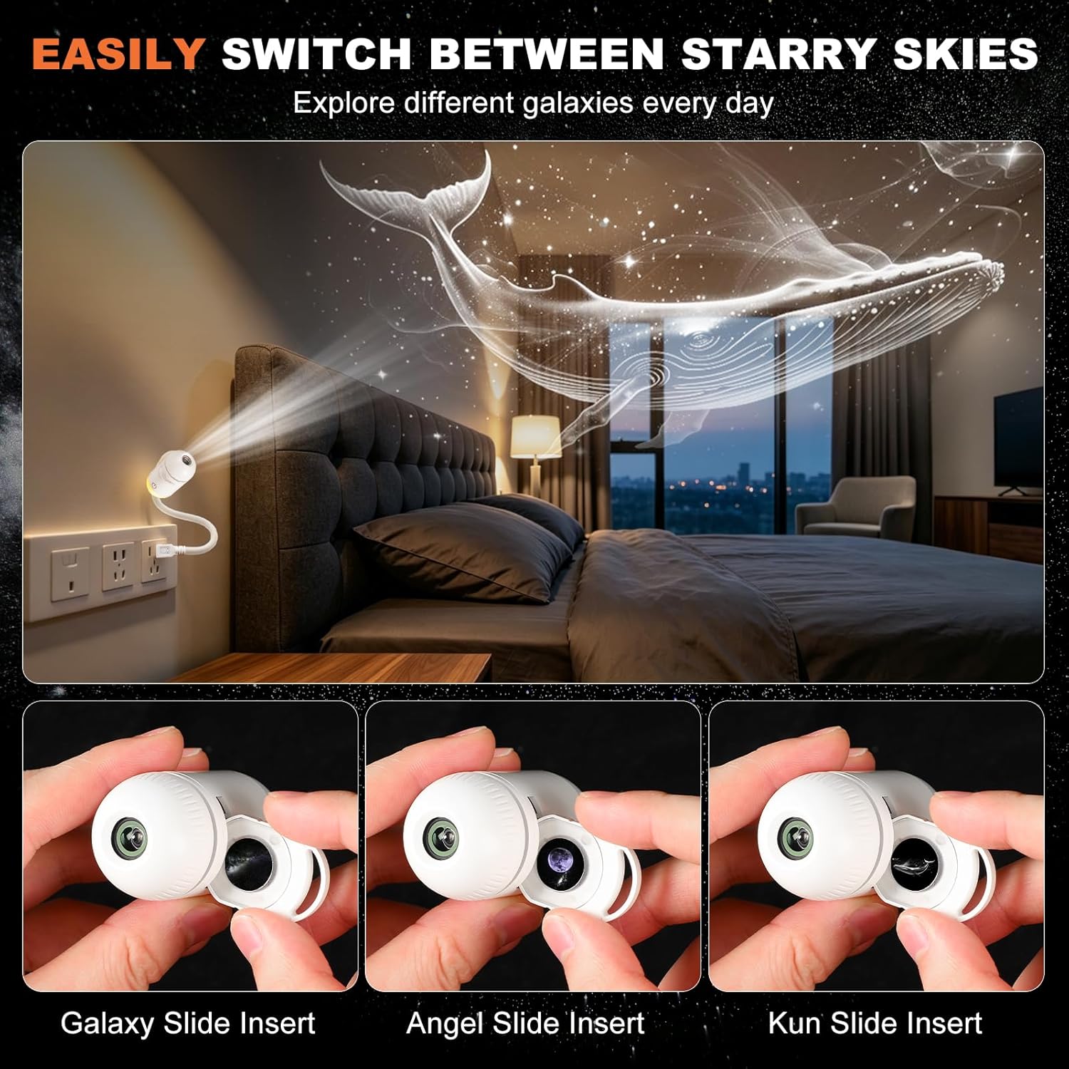 Projektor Gwiazd, Lampka Nocna – Planetarium Projector Home recenzja i cena