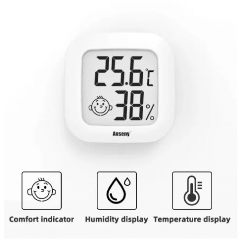 Cyfrowy termometr LCD z higrom – Weather Station Indoor recenzja i cena
