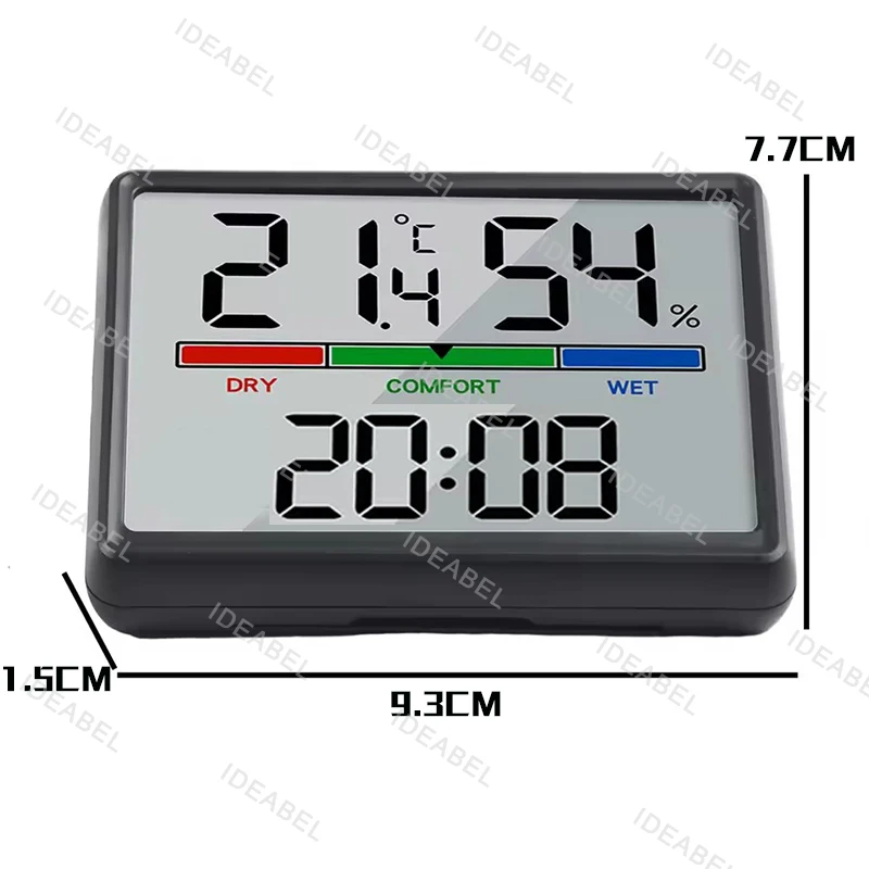 Cyfrowy termometr LCD z higrom – Weather Station Indoor recenzja i cena